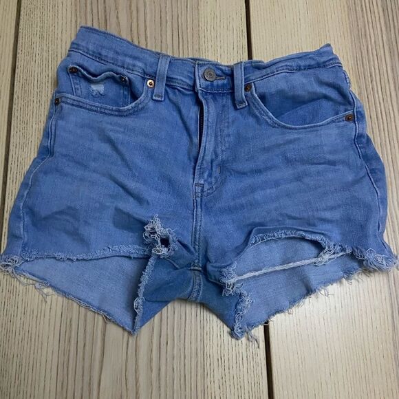 Levi’s High Rise Womens Shorts Size 27 - Picture 5 of 7